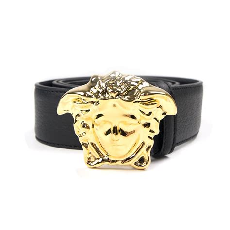 versace medusa head belt